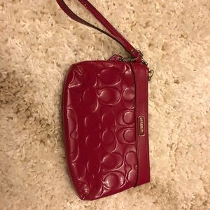 Coach wristlet